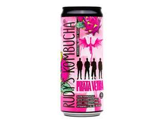 Kombucha Rudy's, Prāta Vētra, Dragon Fruit Mojito, 330ml (Deposit included)
