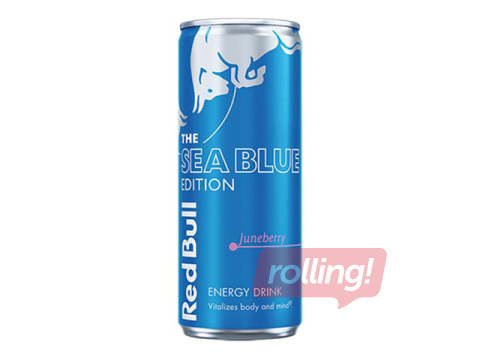 Enerģijas dzēriens Red Bull, Sea Blue Edition, 250ml