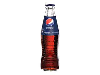 Carbonated drink Pepsi Cola, glass, 200ml (container deposit included in the price)