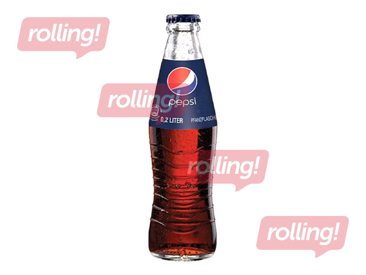 Gaseeritud jook Pepsi Cola, klaas, 200ml (taarapant on hinna sees)