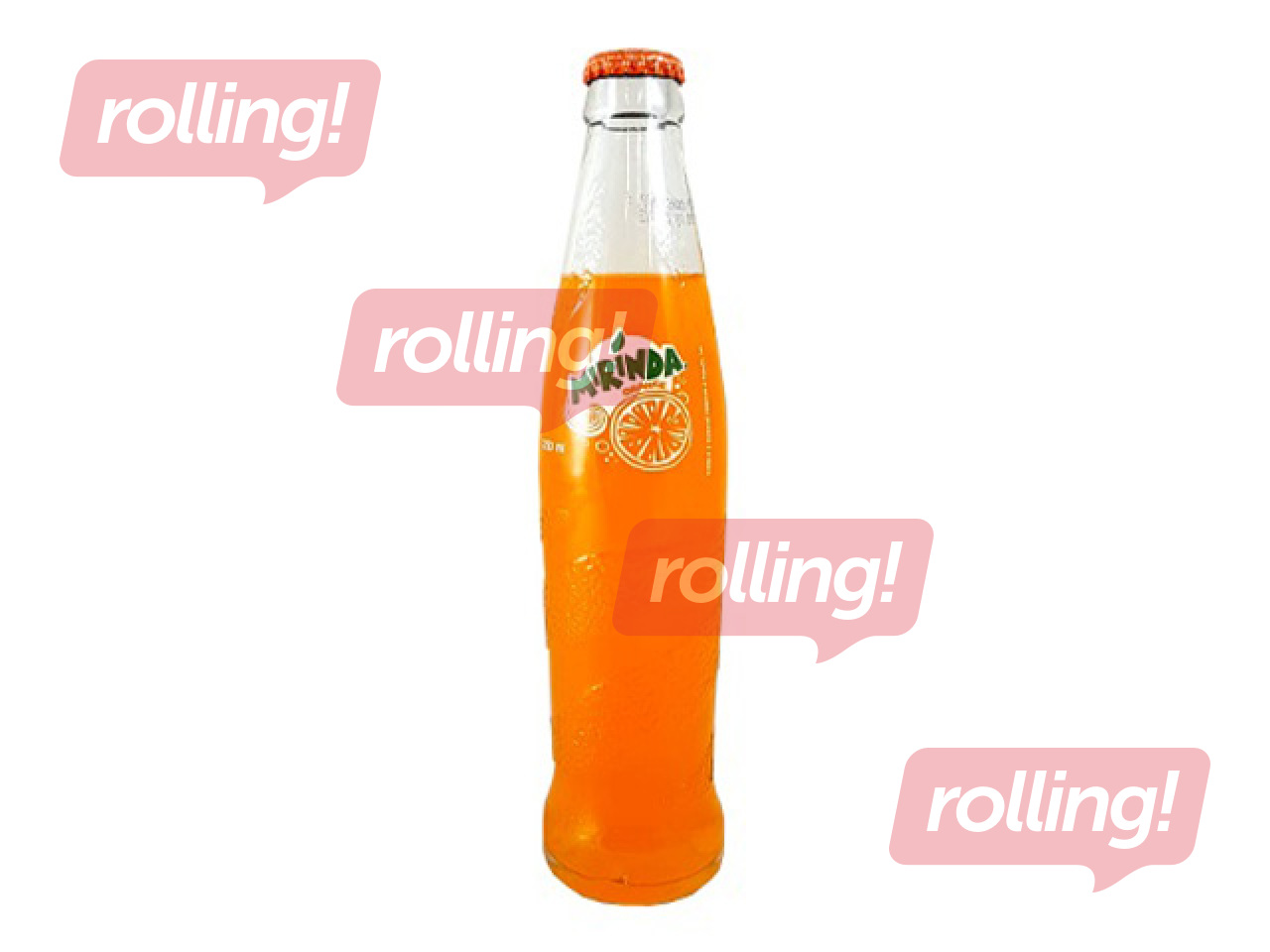 Газированный напиток Mirinda, апельсиновый, стекло, 200мл (залог за тару включён в цену)