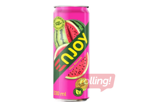 Gaseeritud jook Enjoy, arbuusi, purk, 330ml (taarapant on hinna sees)