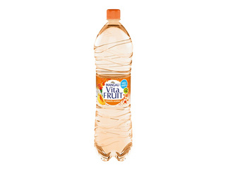 Carbonated drink Mangaļi Vitafruit apricot–jasmine, PET, 1.5l (Deposit included in price)