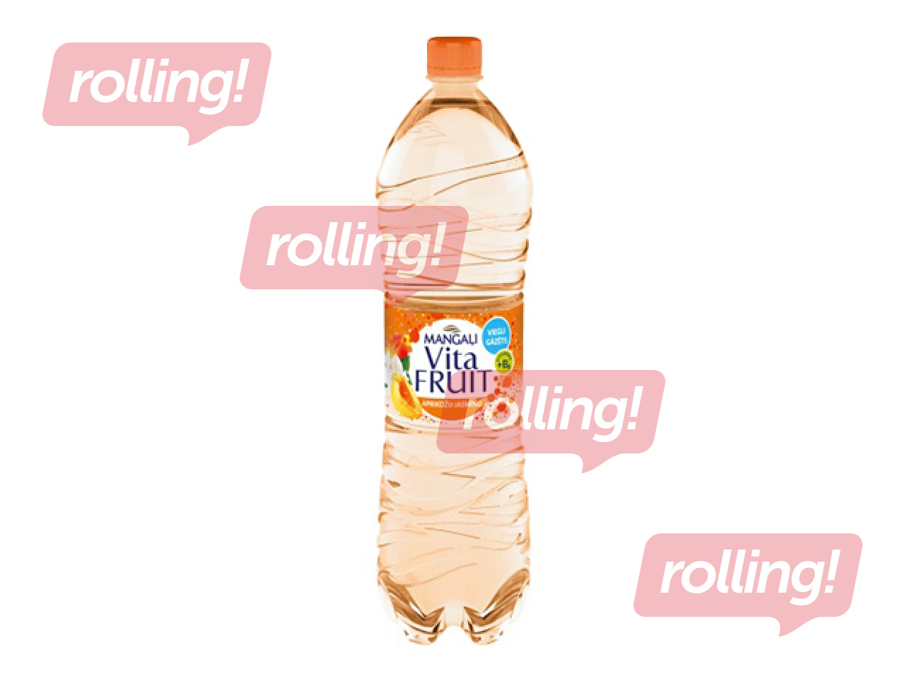 Gaseeritud jook Mangaļi Vitafruit aprikoosi–jasmiini, PET, 1.5l (Pandipakendi tasu hinna sees)