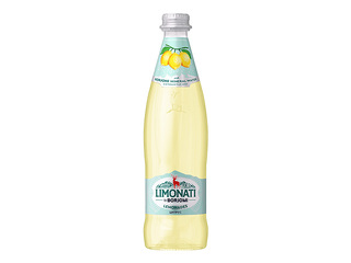 Carbonated drink Limonati by Borjomi with citrus fruits, glass, 500ml (deposit included in price)