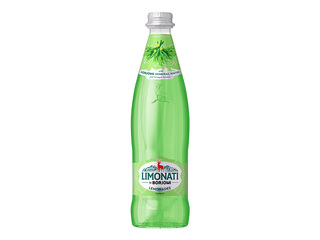 Carbonated drink Limonati by Borjomi tarragon, glass, 500ml (deposit included in price)