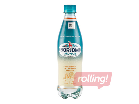 Gaseeritud jook Borjomi Aromati Citrus Mix-Ginger, PET, 500ml (panditasu hinna sees)