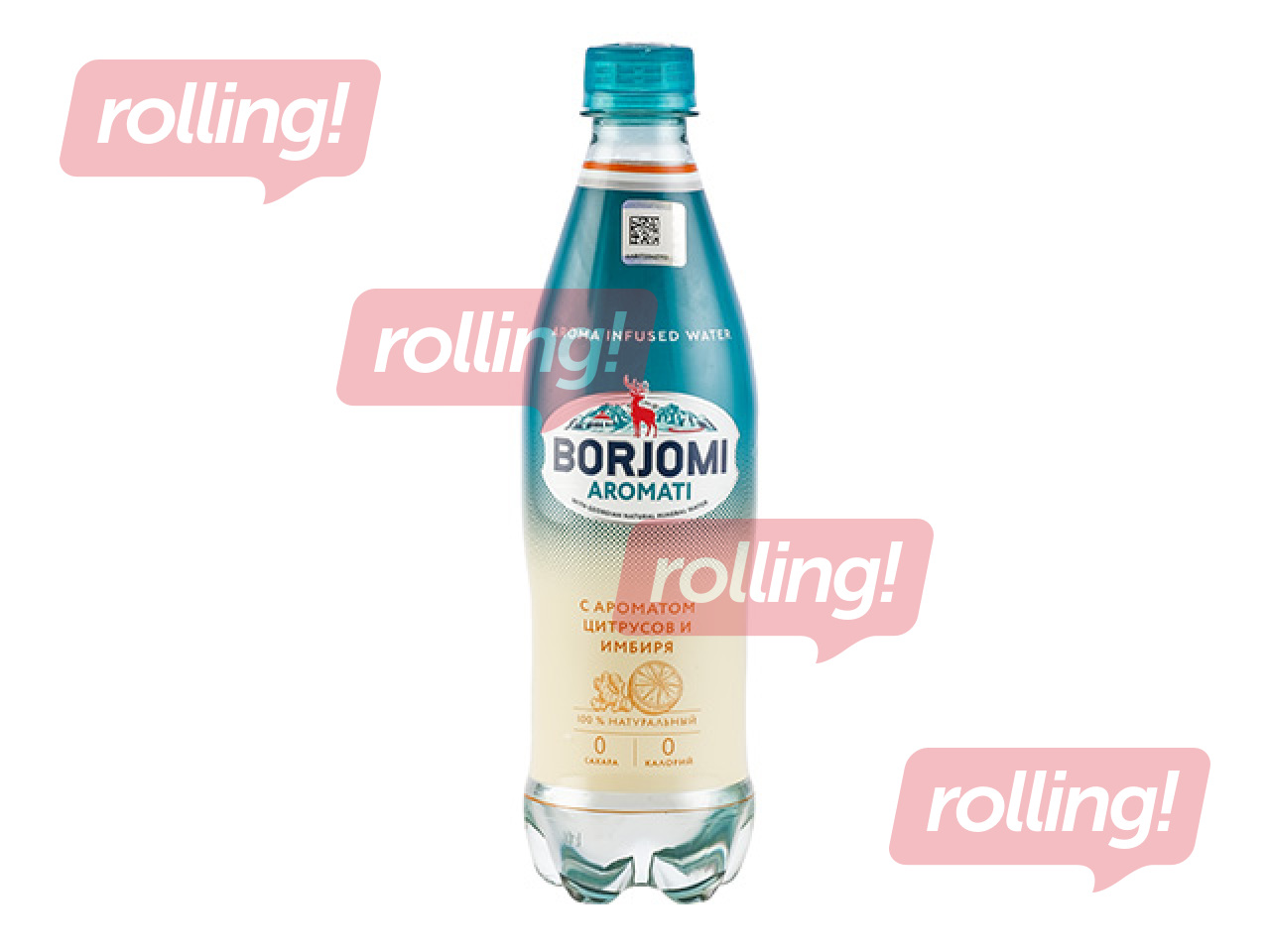 Gaseeritud jook Borjomi Aromati Citrus Mix-Ginger, PET, 500ml (panditasu hinna sees)