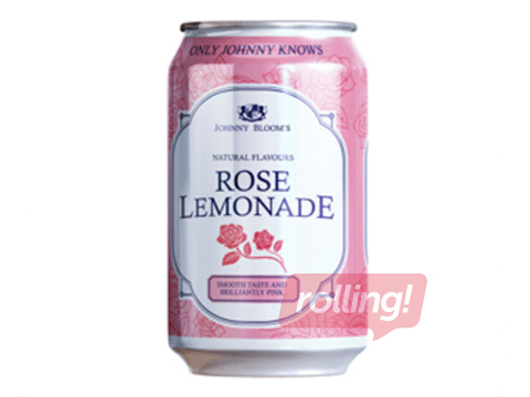 Gaseeritud jook Johnny Bloom Rose Lemonade, purk, 330ml (taarapant hinnas)