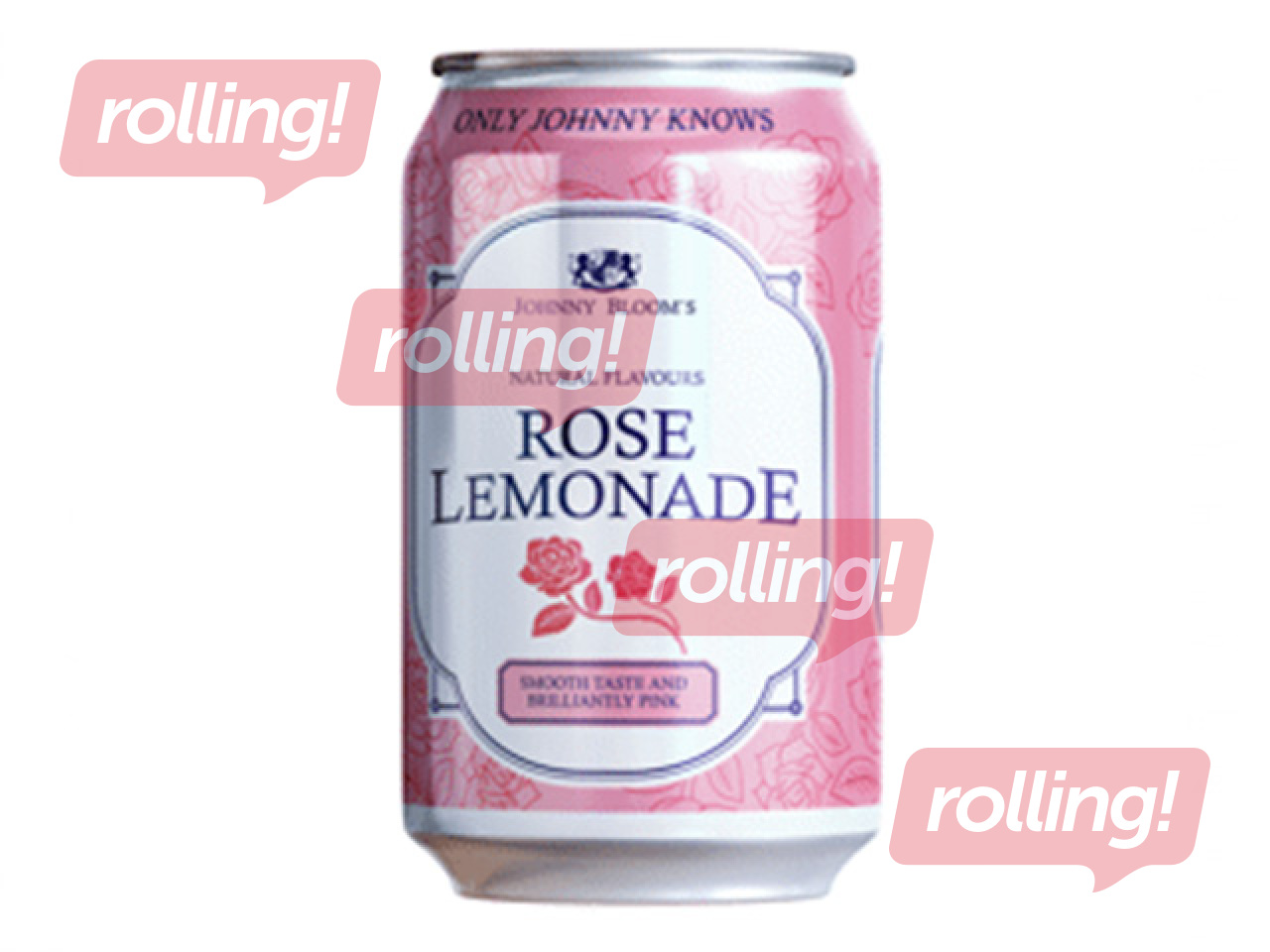 Gaseeritud jook Johnny Bloom Rose Lemonade, purk, 330ml (taarapant hinnas)