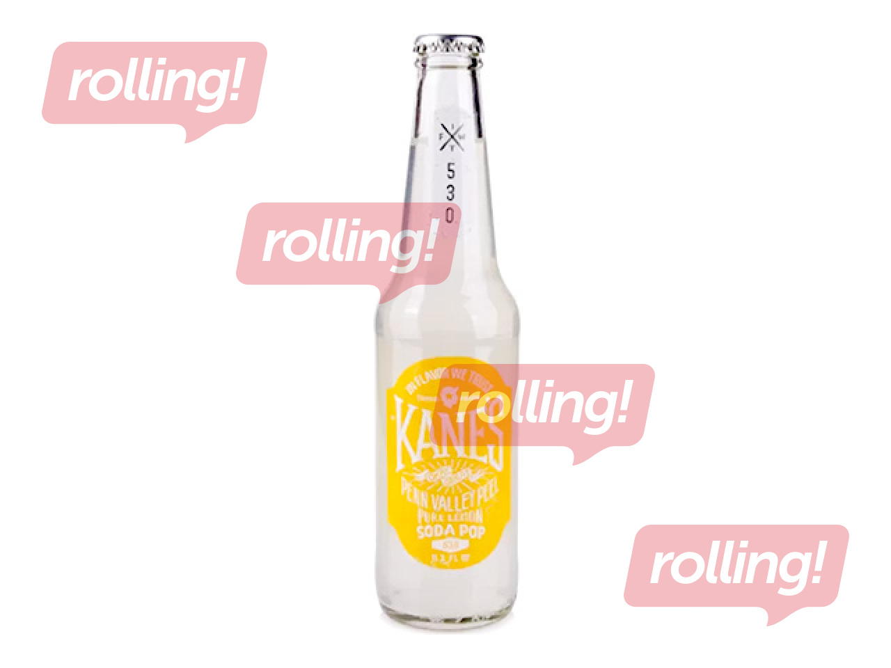 Gaseeritud jook Kane's Pure Lemon, klaas, 330ml (taarapant hinnas)