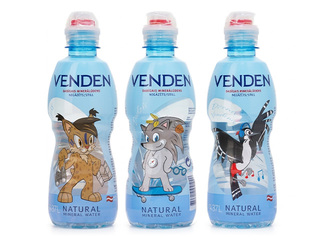 Looduslik mineraalvesi Venden Kids, pildiga, gaseerimata, 0.37l