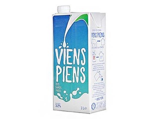 Piim Viens Piens UHT, 3.2 %, 1L