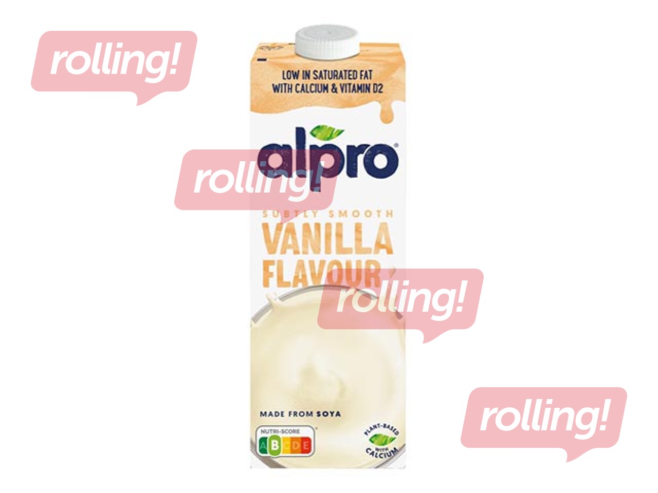 Vanilla flavored soy drink Alpro UHT, 1L