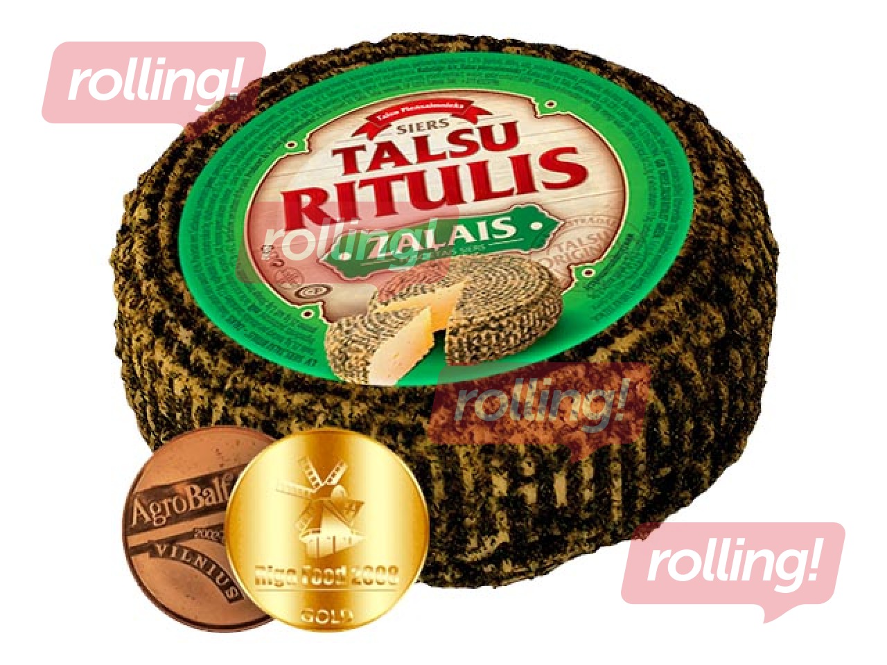 Siers Talsu ritulis zaļais, ~350g