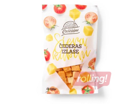 Siera kubiņi Cesvaines piens Čederas izlase, 110g