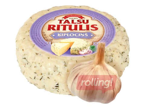 Cheese Talsu ritulis with garlic, 350g