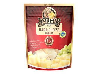 Hard cheese Dziugas Mild crumbled 40%, 12 months, 100 g