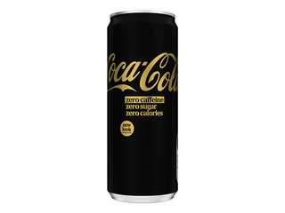 Carbonated drink Coca-Cola without sugar, without caffeine, can, 330ml
