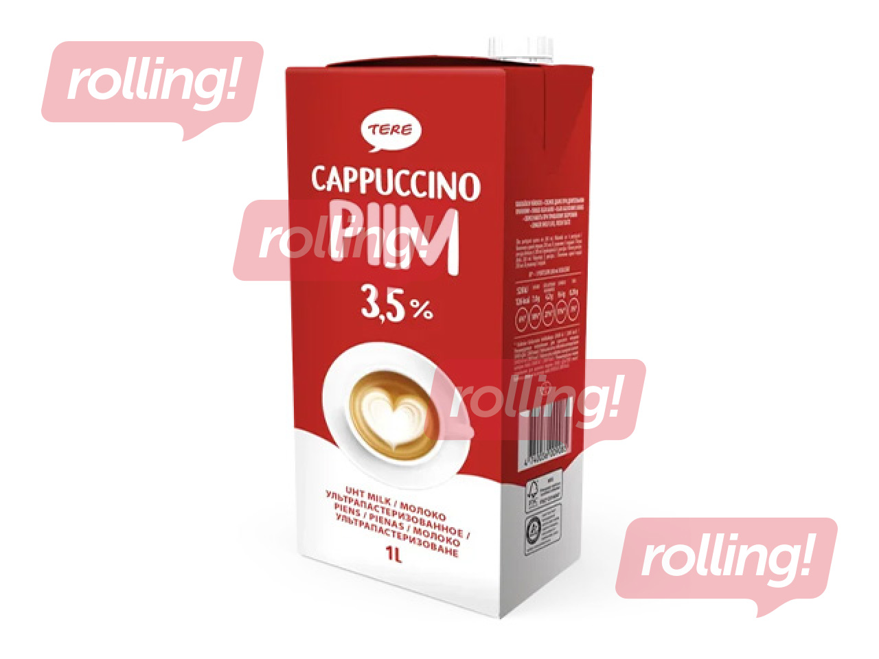 Piim Tere Cappuccino, 3,5%, 1L