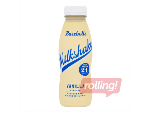 Barebells vanillimaitseline proteiinijook, laktoosivaba, 330ml