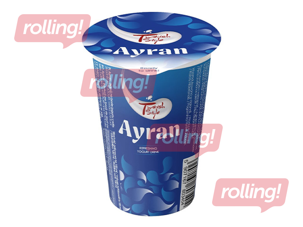 Hapendatud piimajook airaan, 250ml
