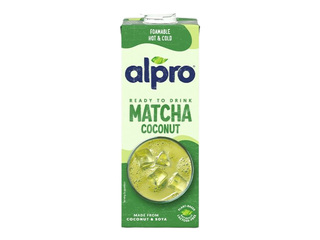 Kokosriekstu sojas dzēriens Alpro Matcha, 1l