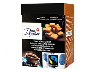 Pruun tükisuhkur Dansukker, 500g