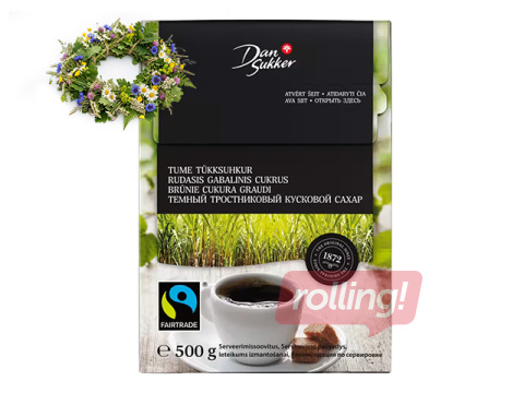 Pruun tükisuhkur Dansukker, 500g +Jaanipäeva kingitus!