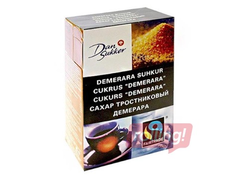 Сахар коричневый Dansukker, Demerara, 500г