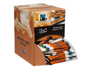 Cukurs brūnais, standziņās Dansukker, 225gab x 4g, 900g