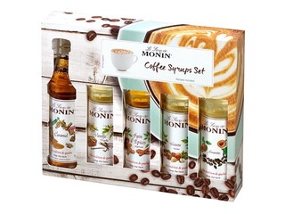 Комплект сиропов для кофе Monin, 5х50мл