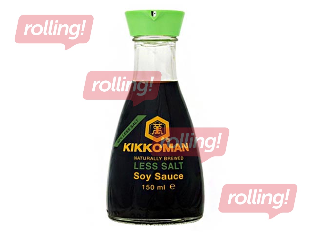 Соевый соус Kikkoman меньше соли, 150 мл 