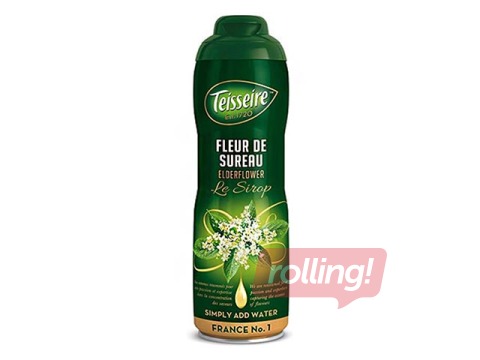 Teisseire leedriõiesiirup, suhkruvaba, 600ml