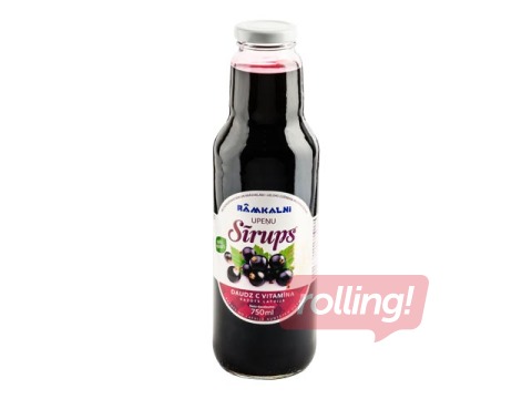 Blackcurrant syrup Ramkalni, natural, 750ml