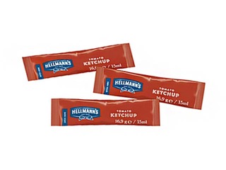 Томатный кетчуп Hellmann's 10мл  x 198 шт.