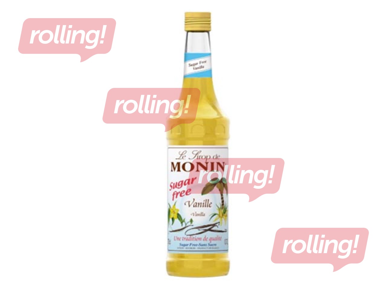 Sīrups Monin, vaniļas, bez cukura, 700ml (Taras depozīts iekļauts cenā)