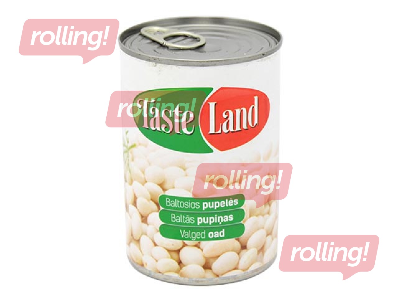 White beans Taste Land, 400g / 240 g
