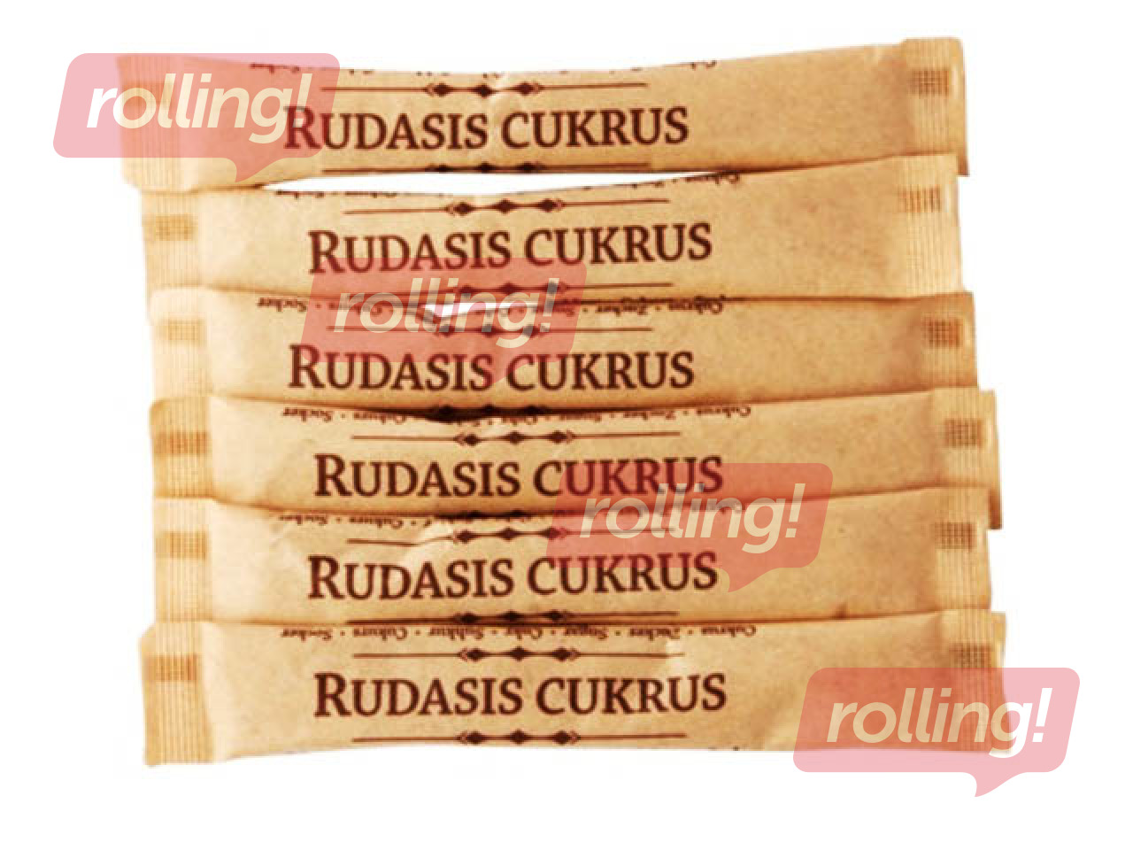 Brown sugar sticks, 400pcs x 5g