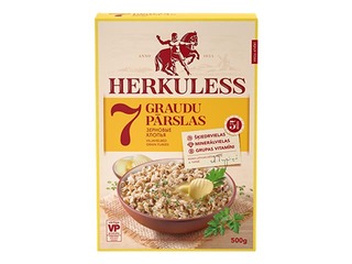 7-viljahelbed Hercules kliide ja linaseemnetega, 500g