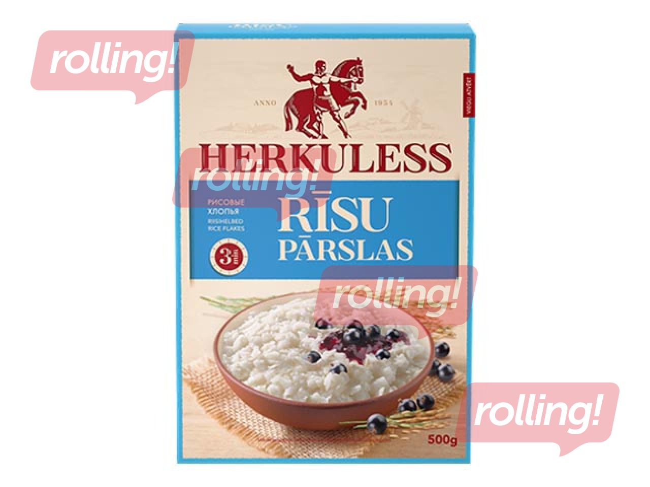 Riisihelbed Hercules, 500g