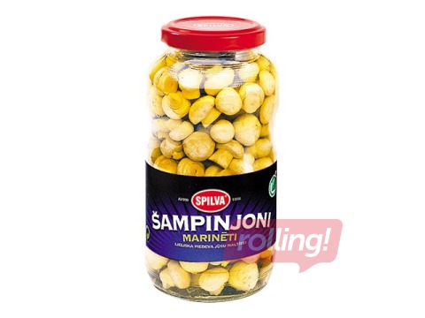 Šampinjoni marinēti Spilva, 670ml