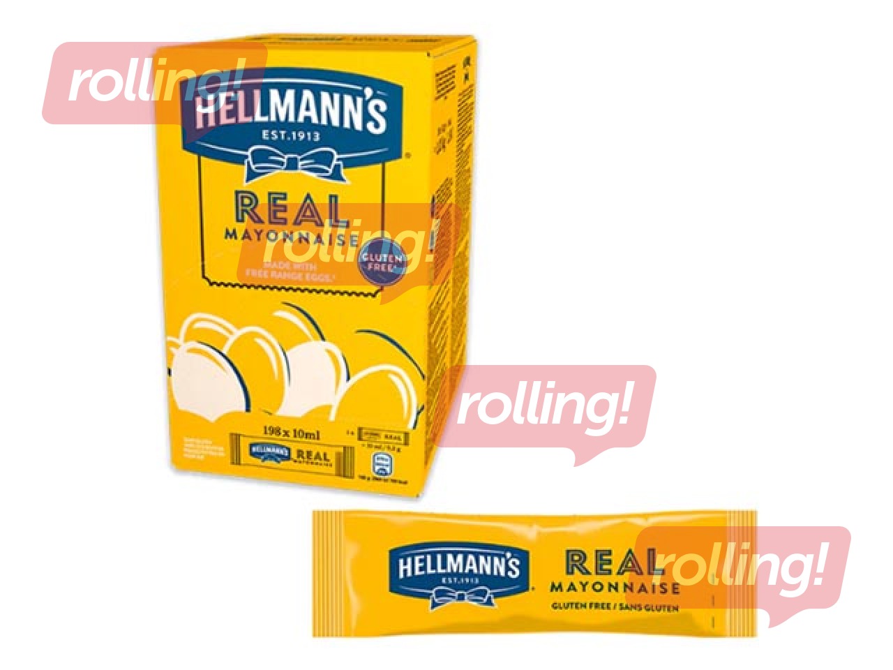 Mayonnaise Hellmann's (10ml x 198pcs)