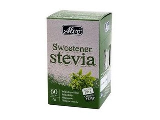 Sweetener Stevia ALVO, 2g x 60 pcs.