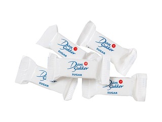 Cukurs baltais graudos Dansukker, 1000 gab, 4.4kg