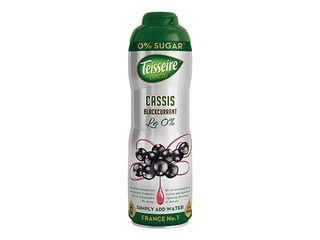 Siirup Teisseire Blackcurrant, suhkruvaba, 0,6 l (must sõstar)