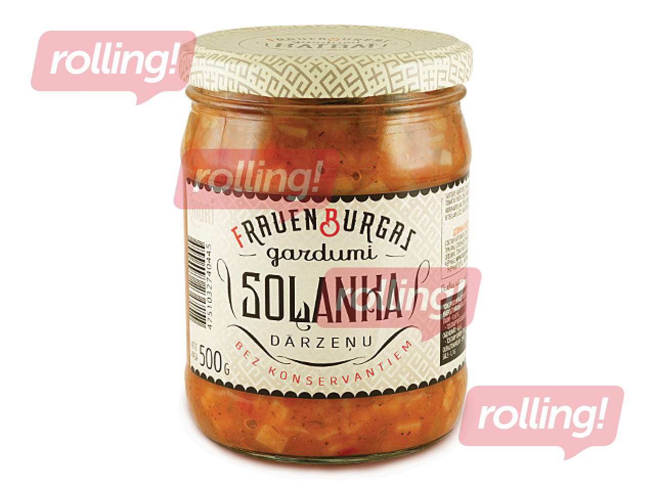 Solyanka with vegetables, Frauenburgas gardumi, 500g