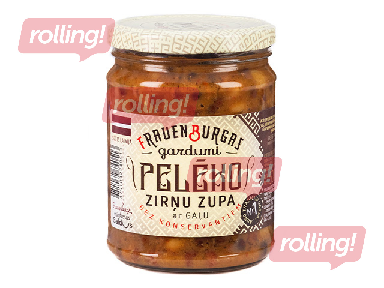 Hernesupp lihaga, Frauenburgas gardumi, 500g