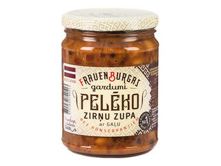 Суп из серого гороха с мясом, Frauenburgas gardumi, 500г