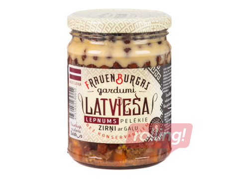 Läti hallid herned lihaga, Frauenburgas gardumi, 500g